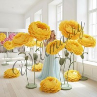 Ростовой цветок из бумаги "Пион" (цвет любой по договоренности)